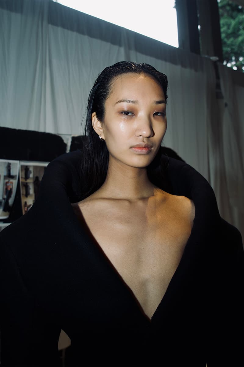 Han Kjøbenhavn spring summer runway collection backstage images