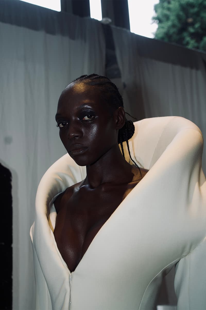 Han Kjøbenhavn spring summer runway collection backstage images