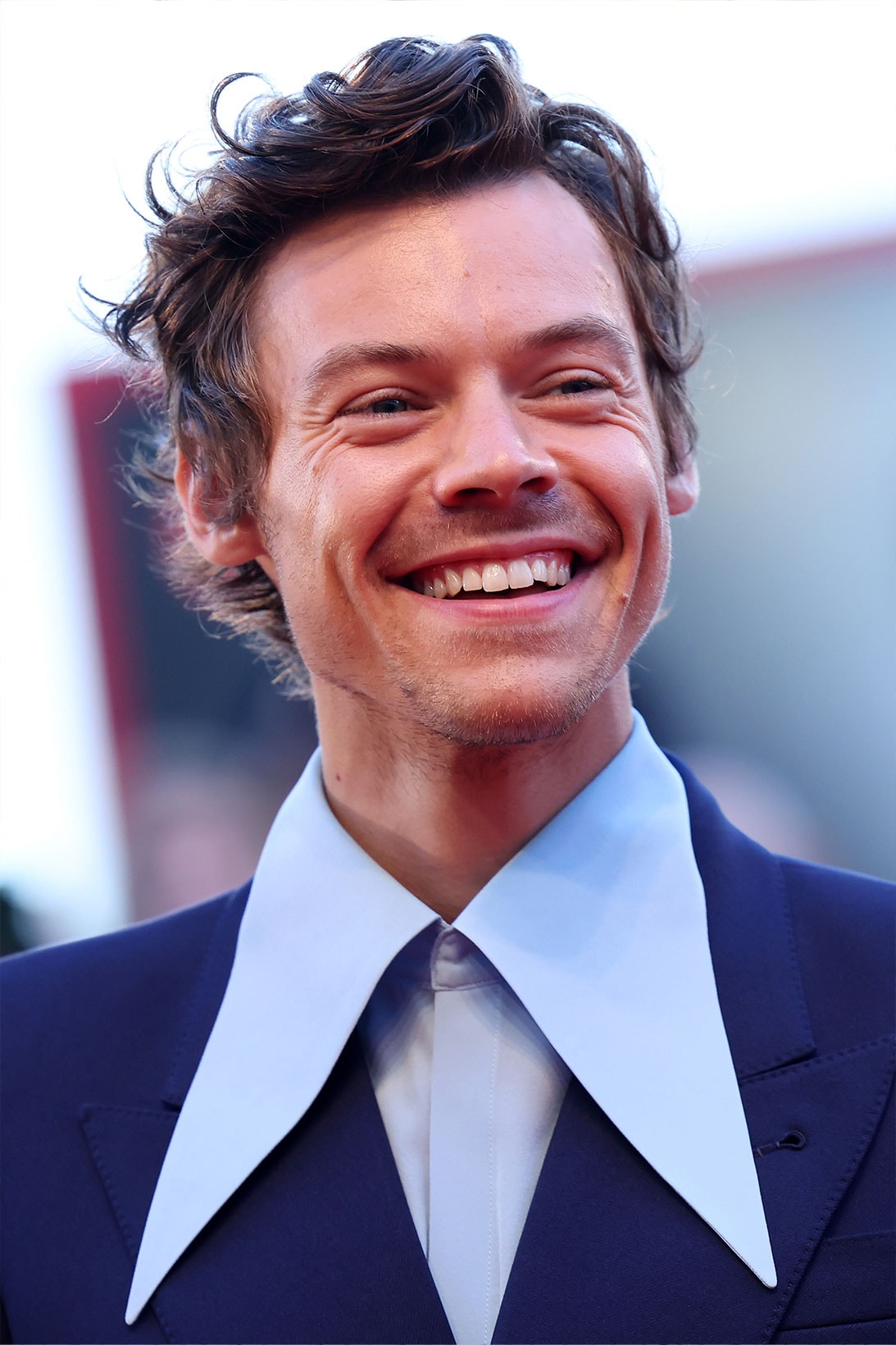 Harry Styles 79th Venice Film Festival Outfits Red Carpet Style Gucci Images