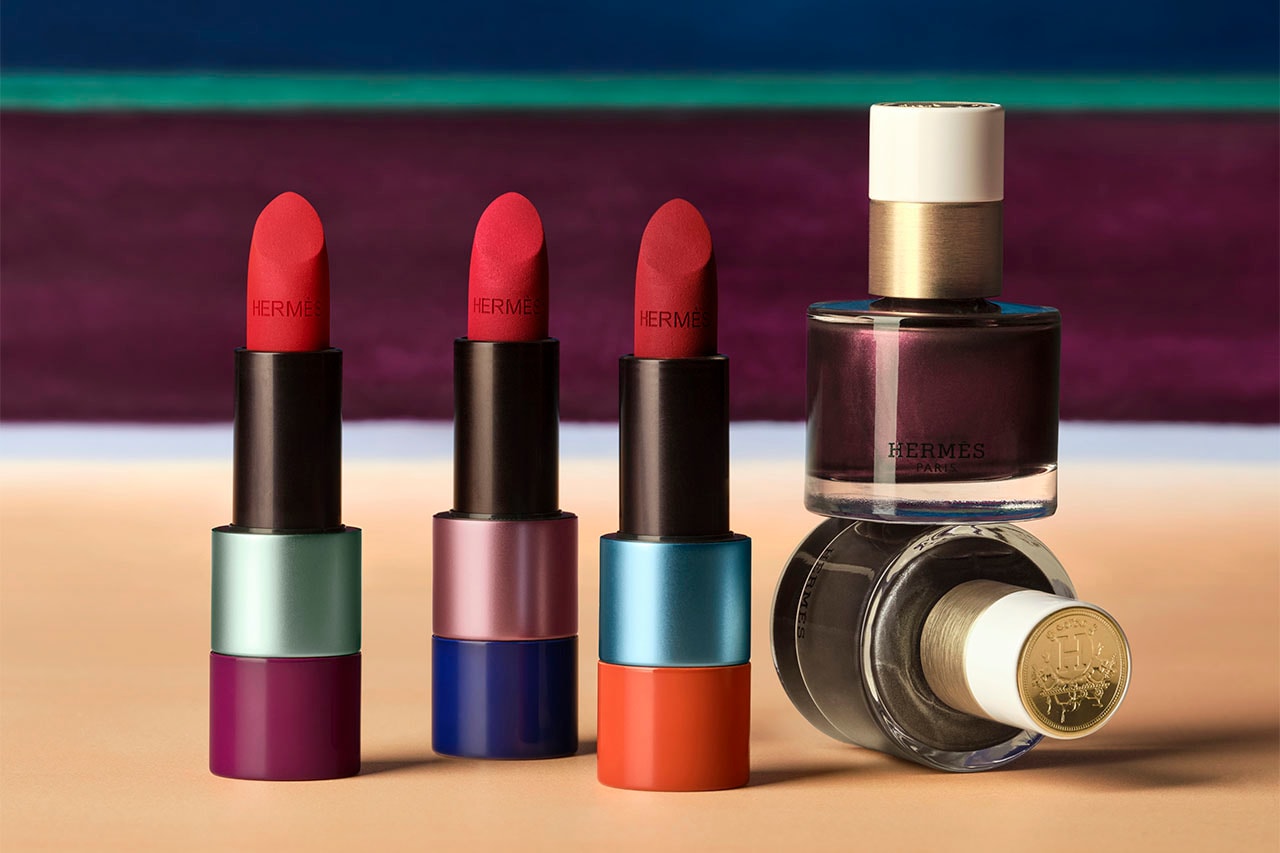 Hermès Beauty fall/winter limited edition collection lipsticks nail polish 