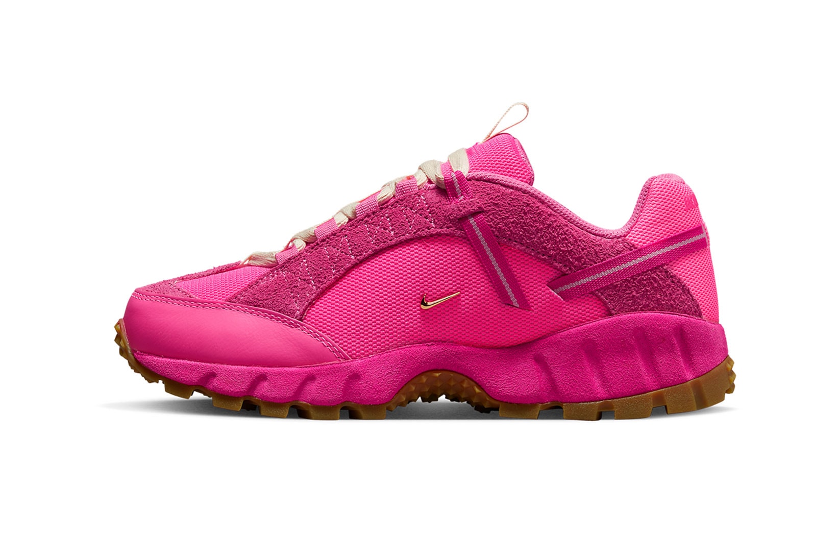 Jacquemus Nike Air Humara Pink Sneakers Collaboration Images Release Info