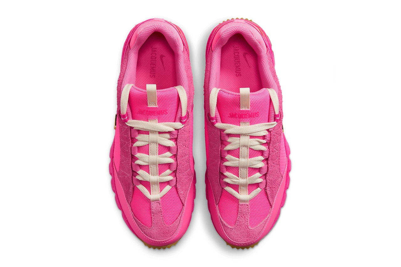 Jacquemus Nike Air Humara Pink Sneakers Collaboration Images Release Info