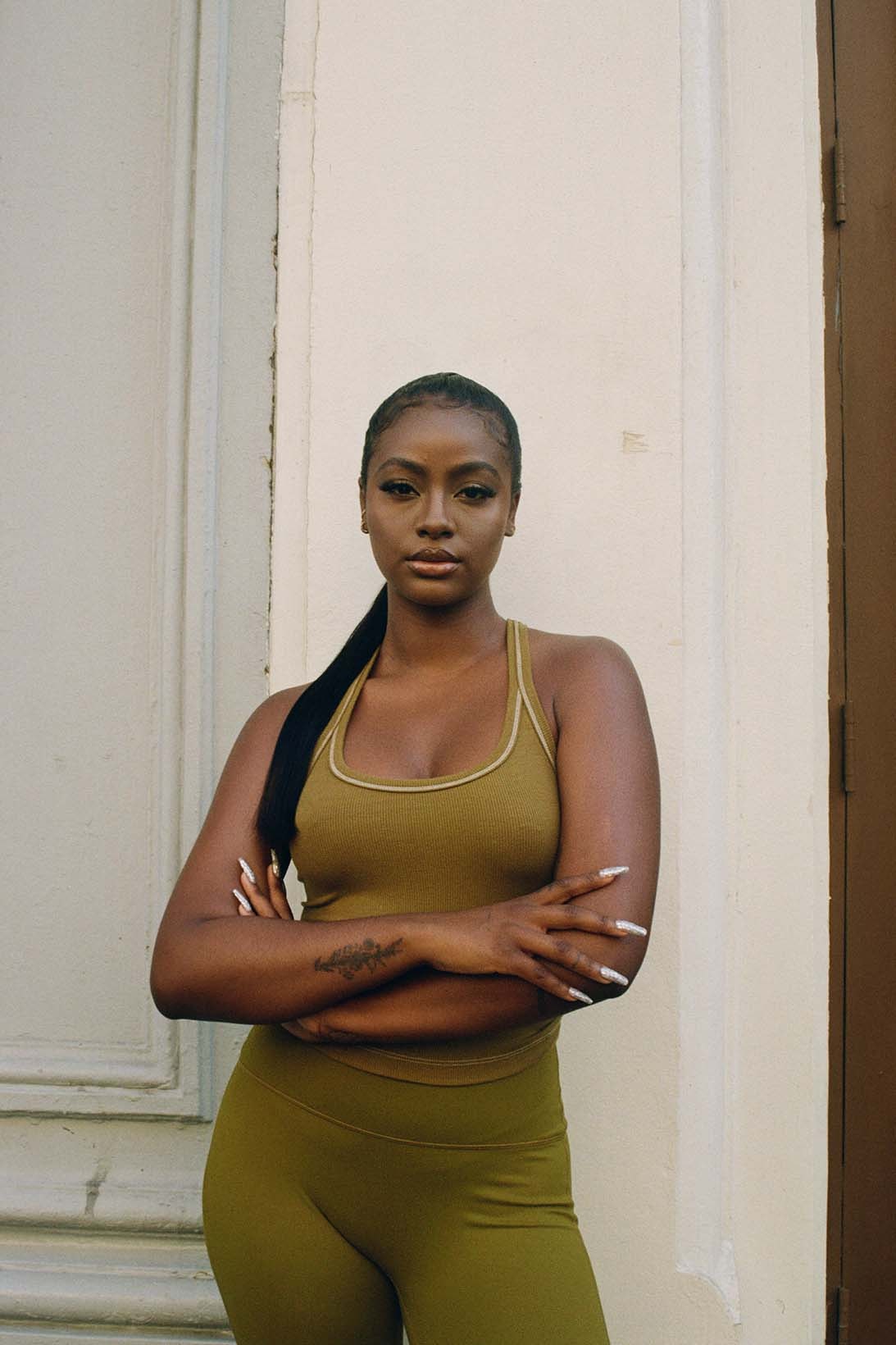 SET ACTIVE Justine Skye New York City Collection Collaboration Activewear