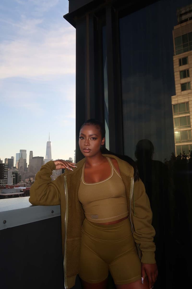 SET ACTIVE Justine Skye New York City Collection Collaboration Activewear