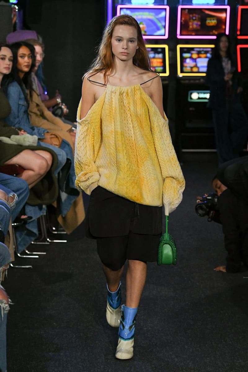 jw anderson soho casino runway fashion week emily ratajkowski