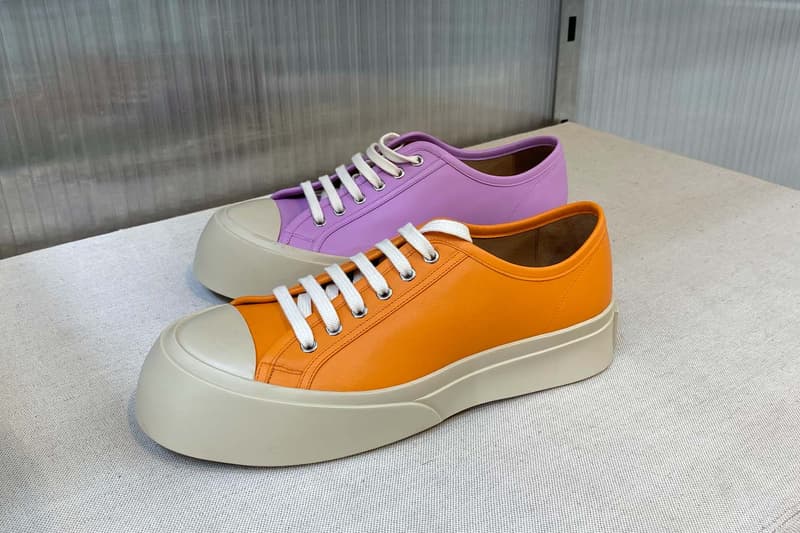 Marni spring summer 2023 london fashion week sneakers footwear platforms