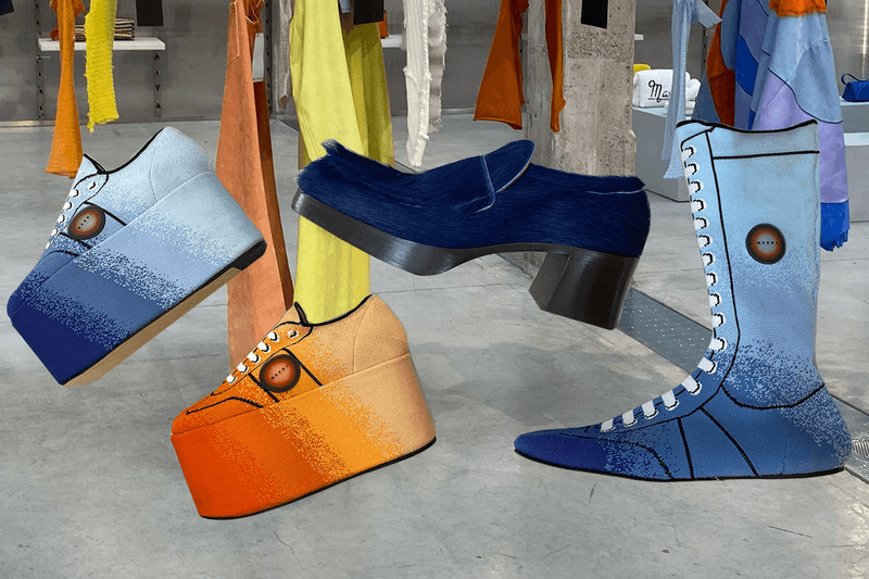 Backstage With Marni Spring/Summer 2023 Footwear