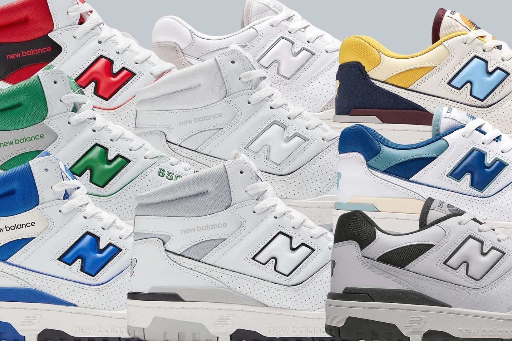 new balance 650 550 fall collection preview