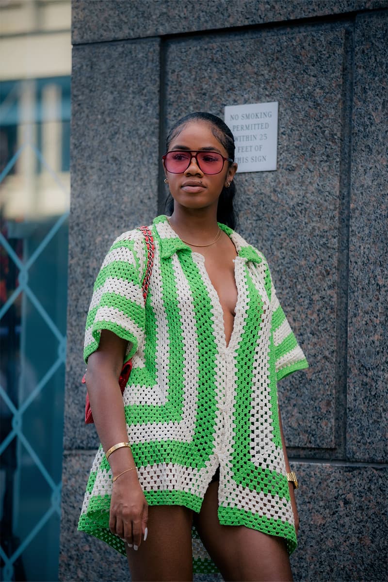 New York Fashion Week SS23 Best Street Style Outfits Images Paloma Elsesser Kris Jenner 