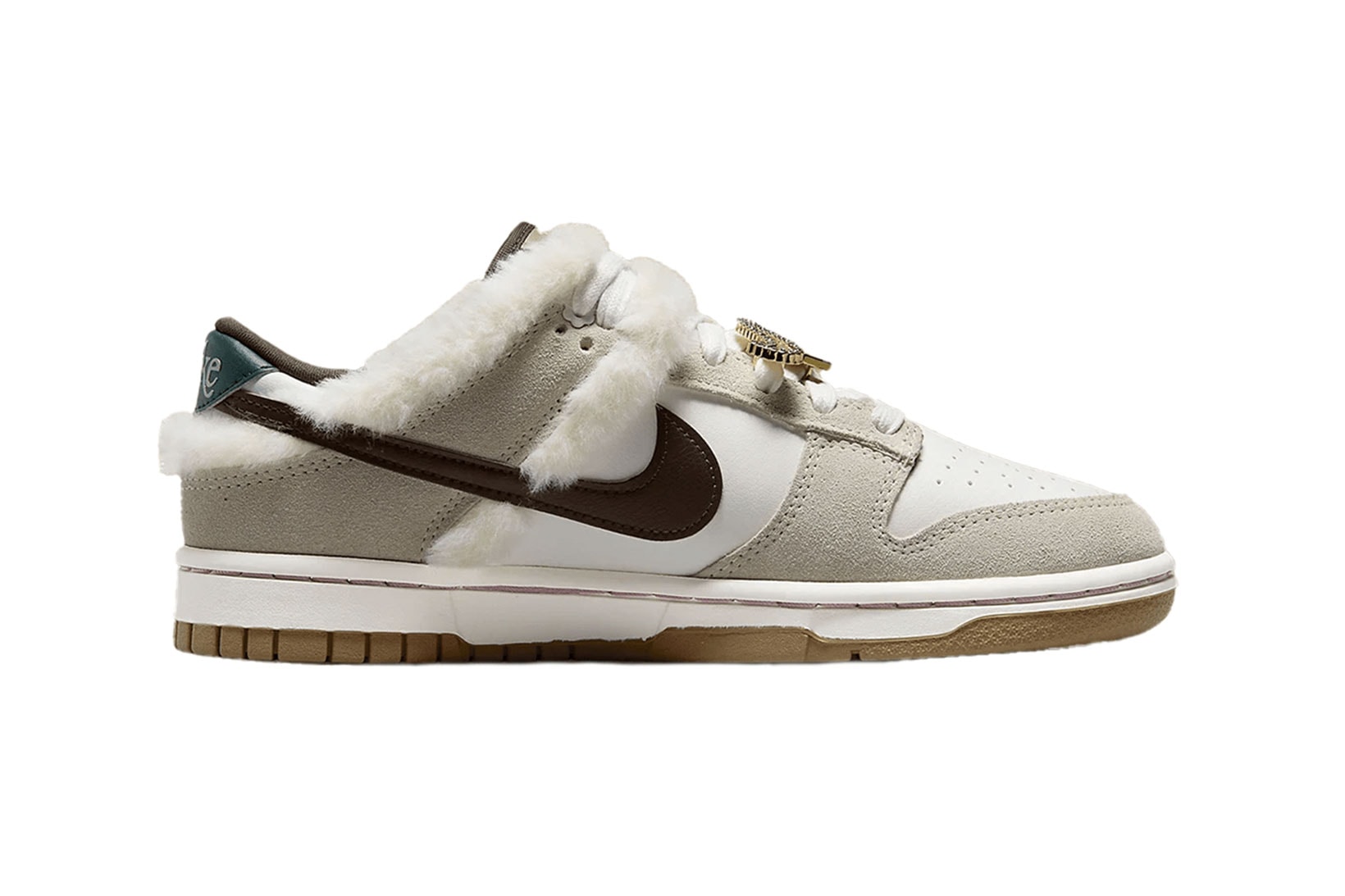 Nike Dunk Low "Fur and Bling" Sneakers Images Release Info