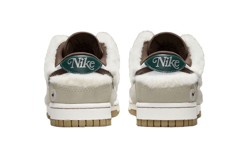 Nike Dunk Low "Fur and Bling" Sneakers Images Release Info