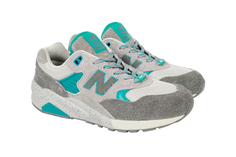 Palace New Balance 580 Collaboration Sneakers Official Images Release Date