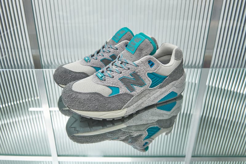 Palace New Balance 580 Collaboration Sneakers Official Images Release Date