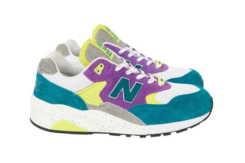 Palace New Balance 580 Collaboration Sneakers Official Images Release Date