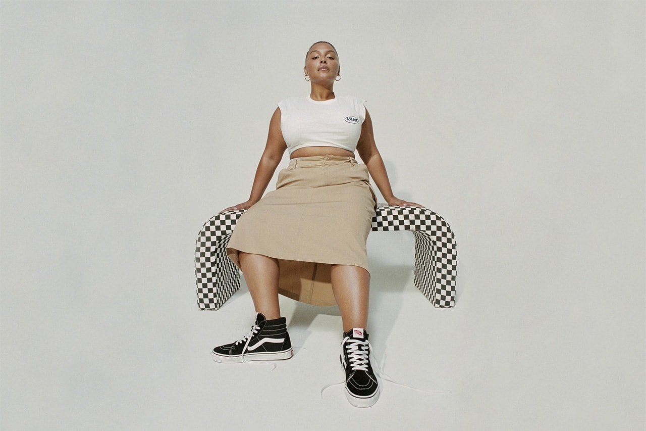 Paloma elsesser vans fall 2022 campaign classics sneakers 