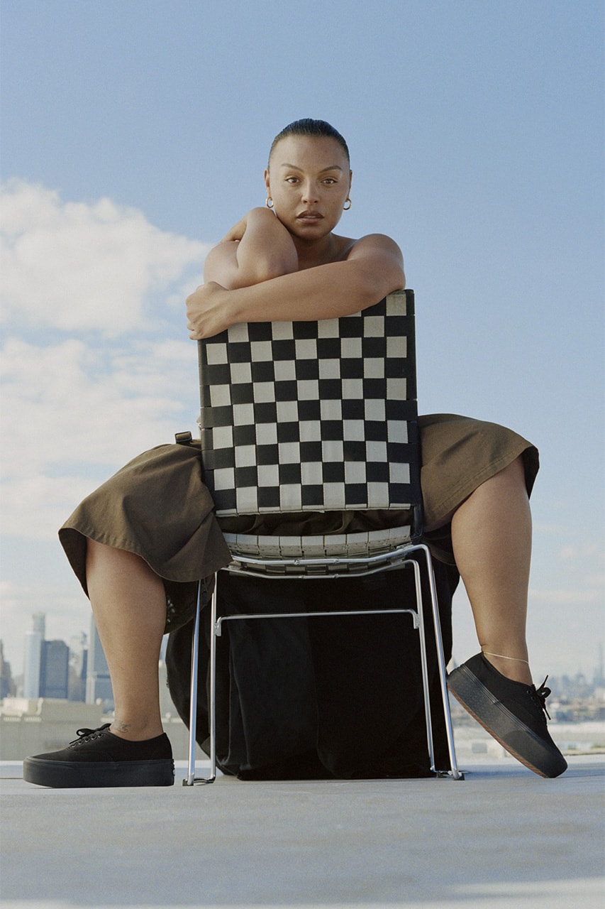 Paloma elsesser vans fall 2022 campaign classics sneakers 