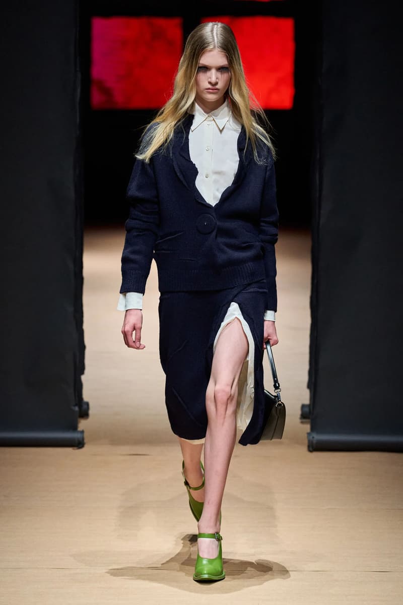 Prada Spring/Summer 2023 Collection Raf Simons Miuccia Touch of Crude Runway Images 