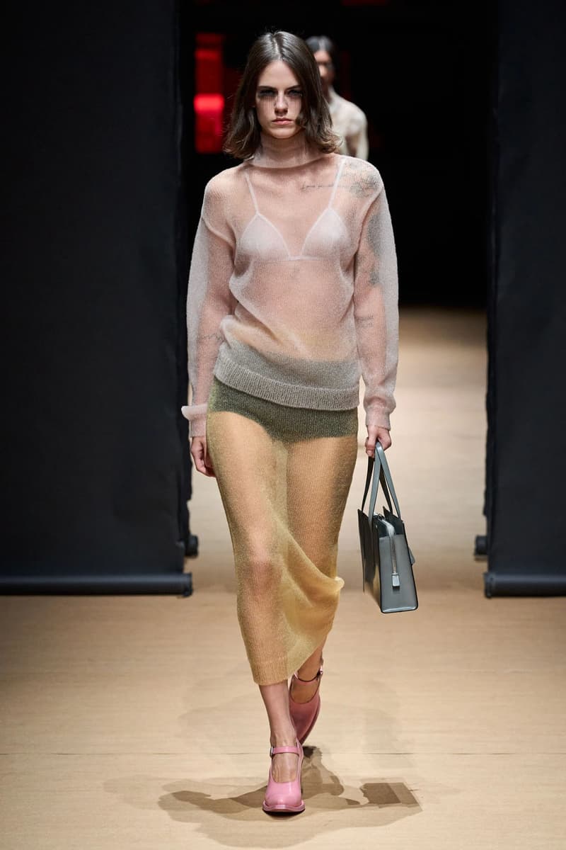 Prada Spring/Summer 2023 Collection Raf Simons Miuccia Touch of Crude Runway Images 