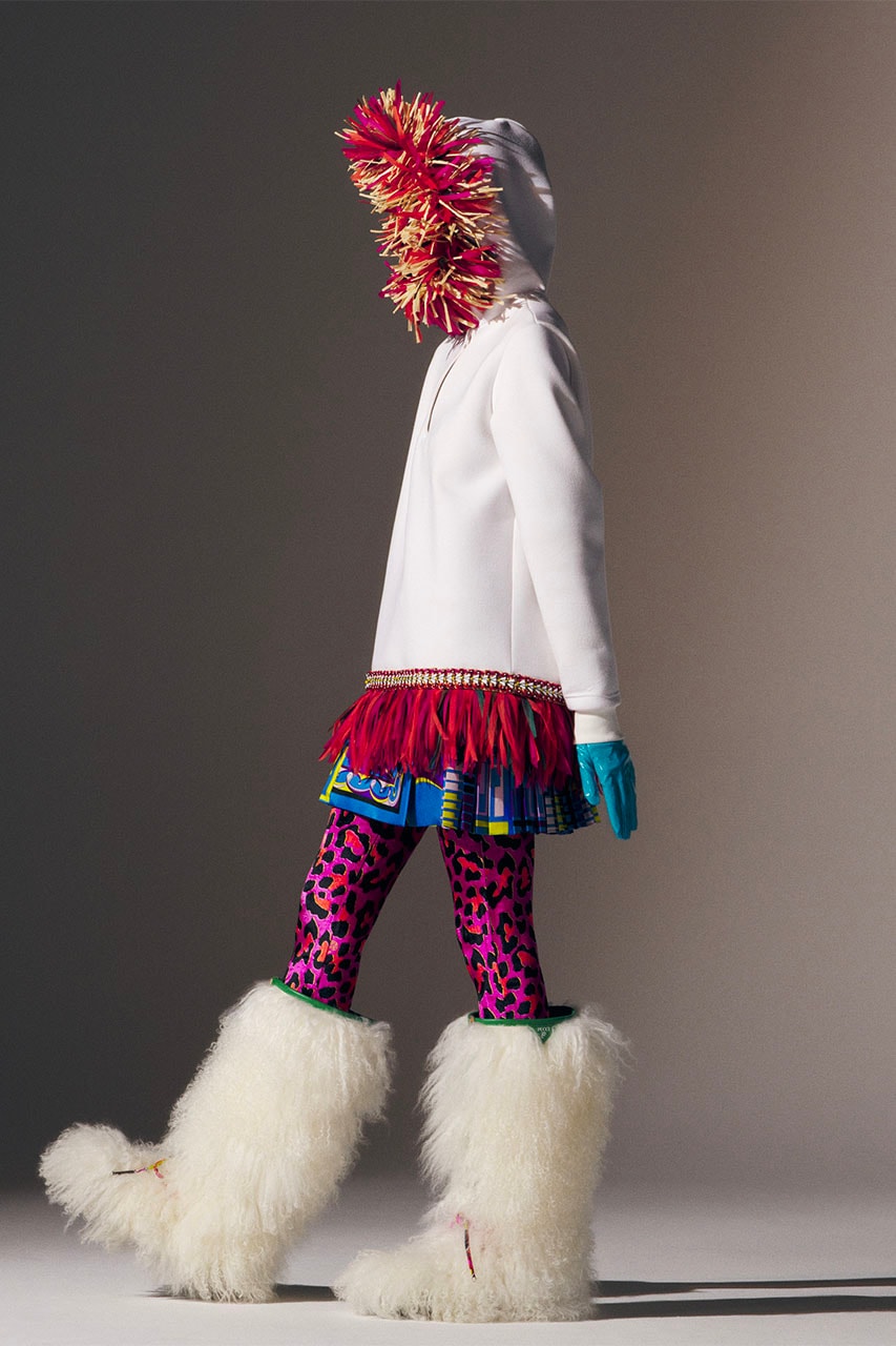 emilio pucci fall/winter 2022 outerwear dresses skirts accessories heels camile miceli 
