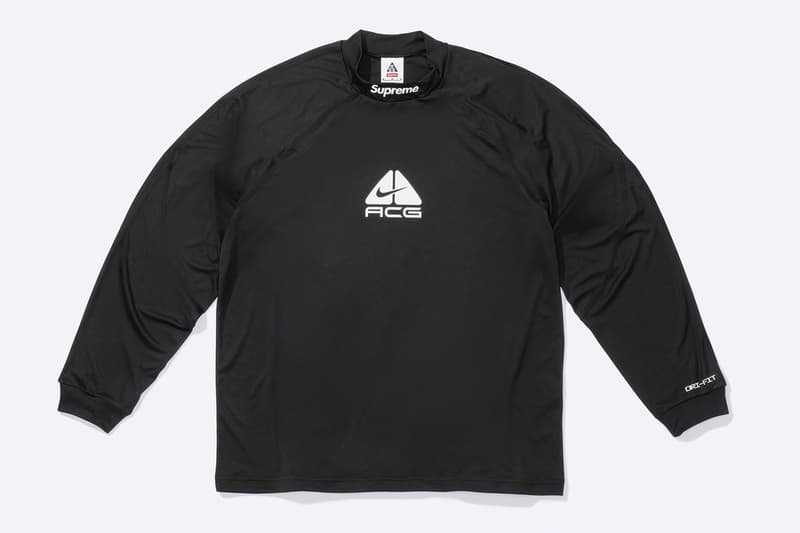 supreme nike acg jackets t-shirts shorts caps