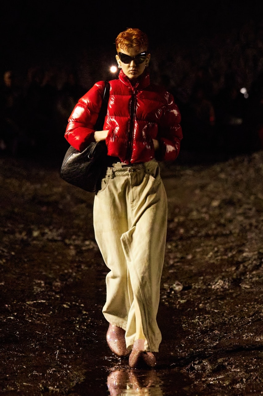 balenciaga fashion week runway paris kanye west bella hadid