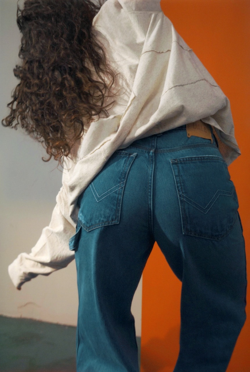 dala sustainable denim brand jeans skirts jackets