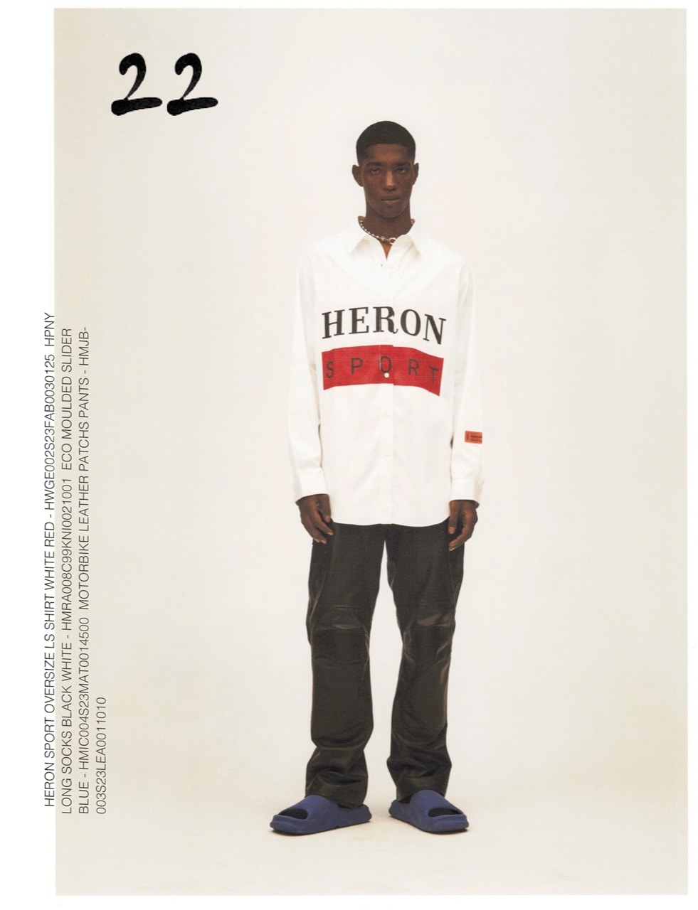 heron preston spring summer 2023 tops trousers jackets bags