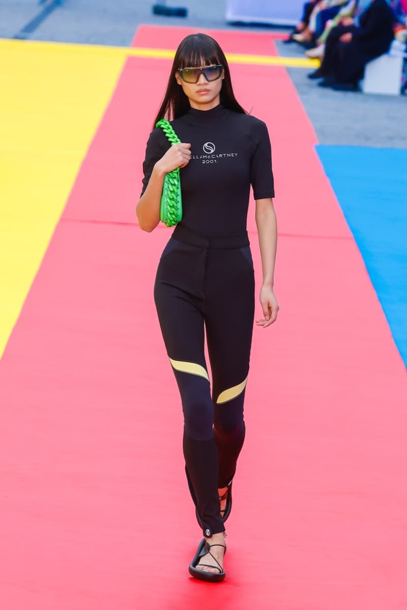 stella mccartney paris fashion week show runway dress