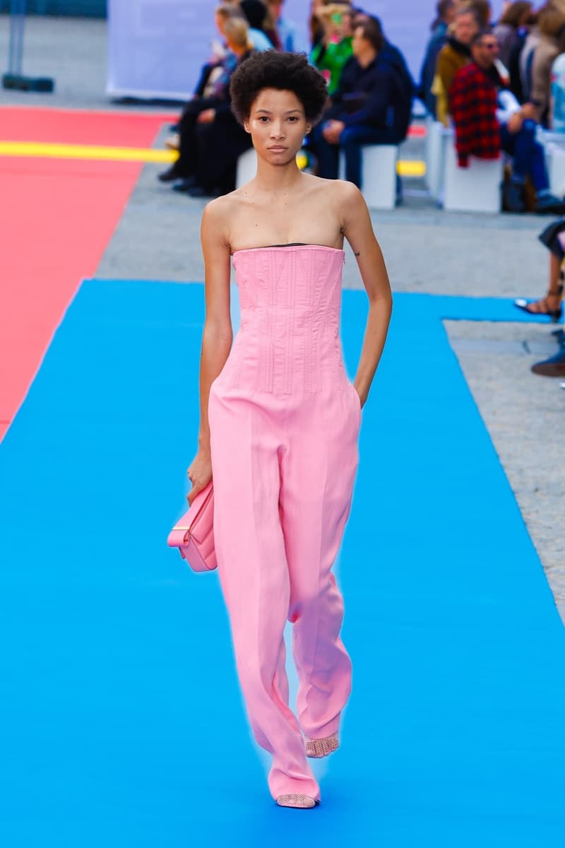 stella mccartney paris fashion week show runway dress