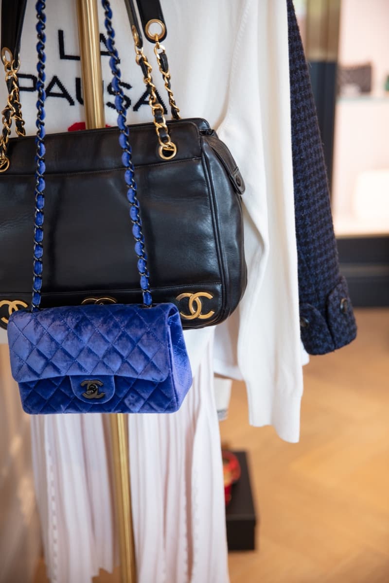 worn pre-loved fashion sustainable designer clothes bicester village shopping