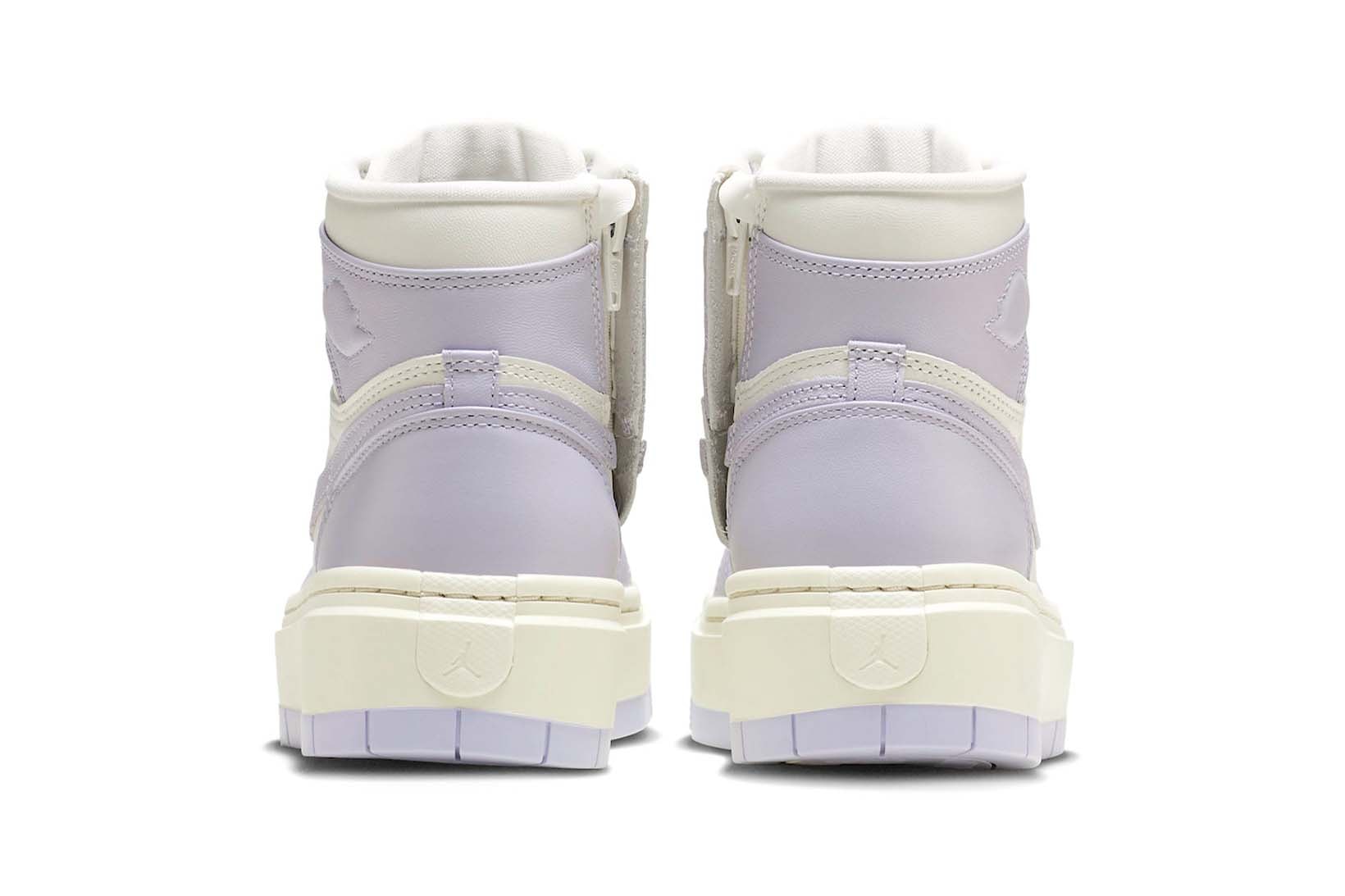 Air Jordan 1 Elevate High Titanium Sail Coconut Milk Platform Sneaker Release Date DN3253-105