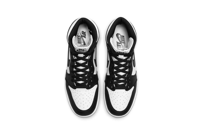 black and white jordan 1 dunk