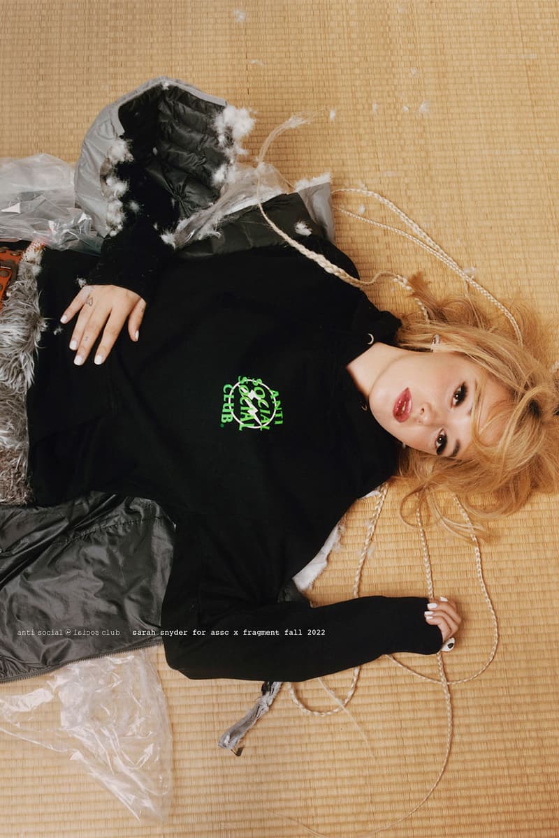 fragment design Anti Social Social Club Collaboration Hiroshi Fujiwara Sarah Snyder Release Date Info