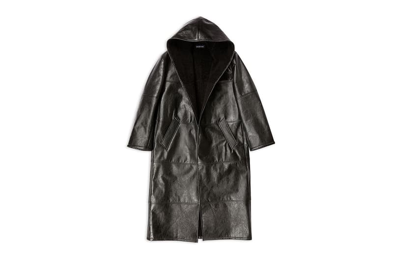 balenciaga mushroom mycelium leather plant based altnerative coat