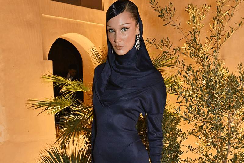 Bella Hadid Stuns in 1986 Alaïa Gown at the Fashion Trust Arabia Awards