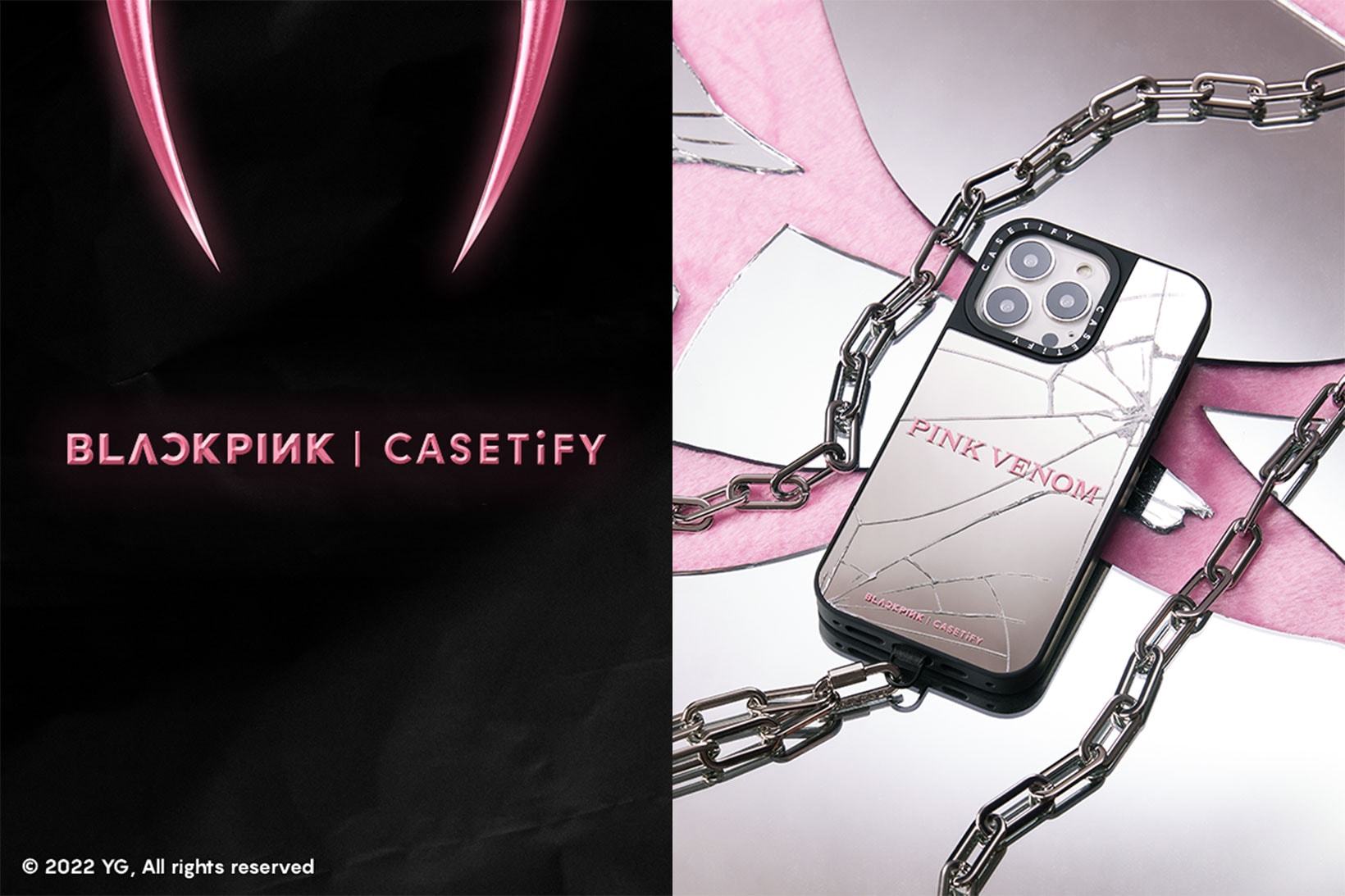 BLACKPINK Casetify Collaboration Pink Venom Phone Cases Covers Release Date Info