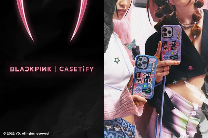 BLACKPINK Casetify Collaboration Pink Venom Phone Cases Covers Release Date Info