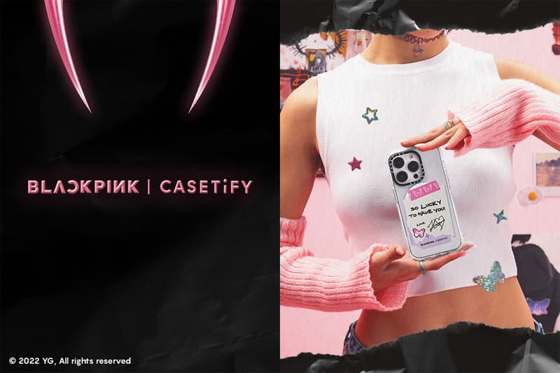 BLACKPINK Casetify Collaboration Pink Venom Phone Cases Covers Release Date Info