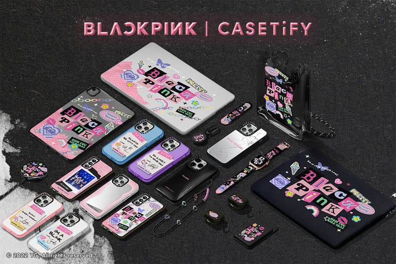 BLACKPINK Casetify Collaboration Pink Venom Phone Cases Covers Release Date Info