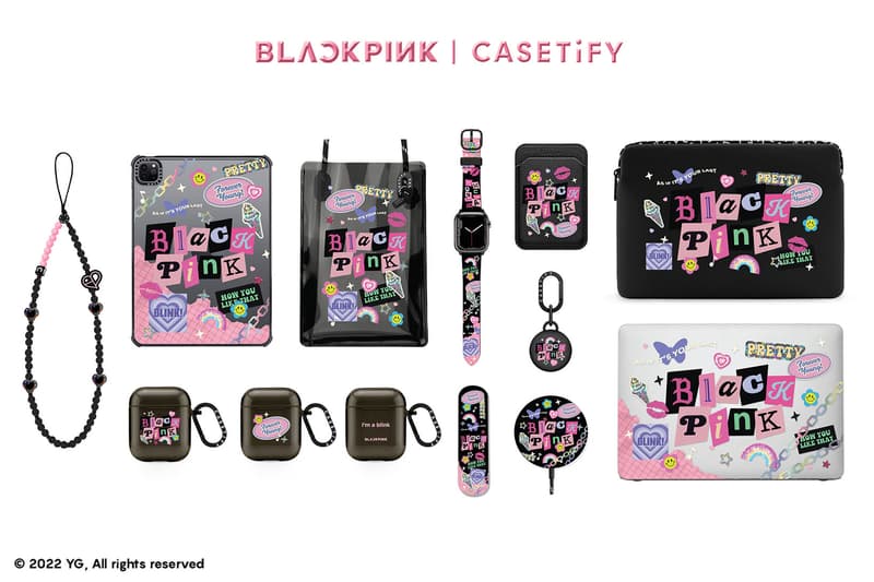 BLACKPINK Casetify Collaboration Pink Venom Phone Cases Covers Release Date Info