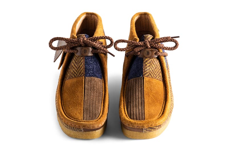 Bodega Clarks Wallabee 2.0 "Heritage Patchwork" Collaboration Images Release Date