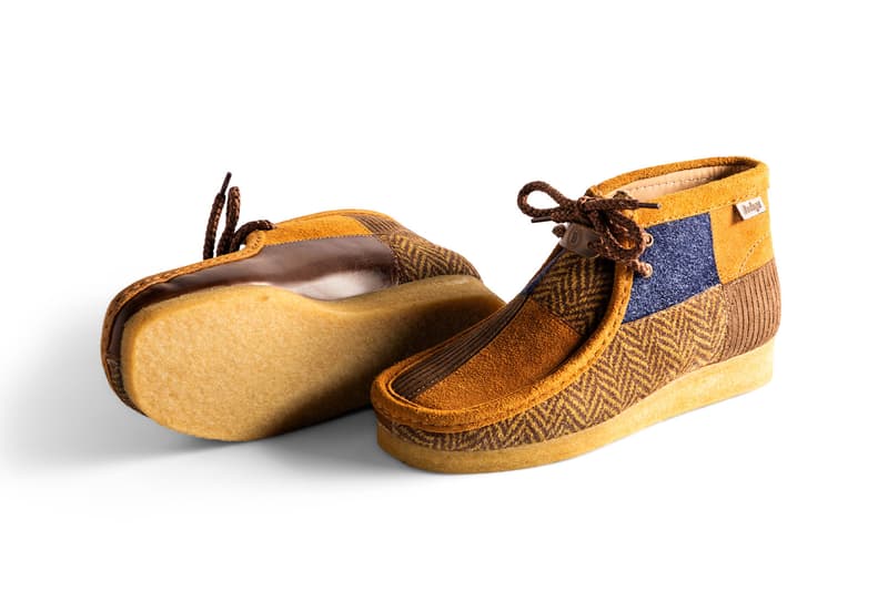 Bodega Clarks Wallabee 2.0 "Heritage Patchwork" Collaboration Images Release Date