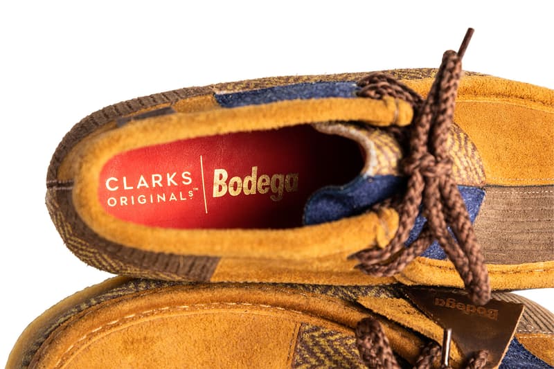 Bodega Clarks Wallabee 2.0 "Heritage Patchwork" Collaboration Images Release Date