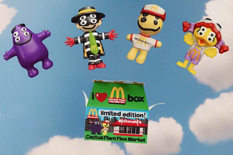 Cactus Plant Flea Market x McDonald's Adult Happy Meal Toys Are Reselling for $300K USD