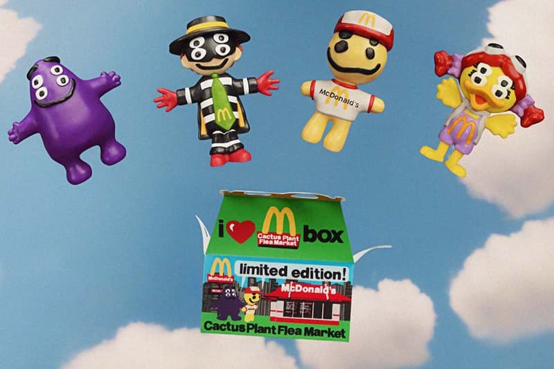 McDonald's Cactus Plant Flea Market Adult Happy Meal Toys Resale 300K USD eBay Grailed Info