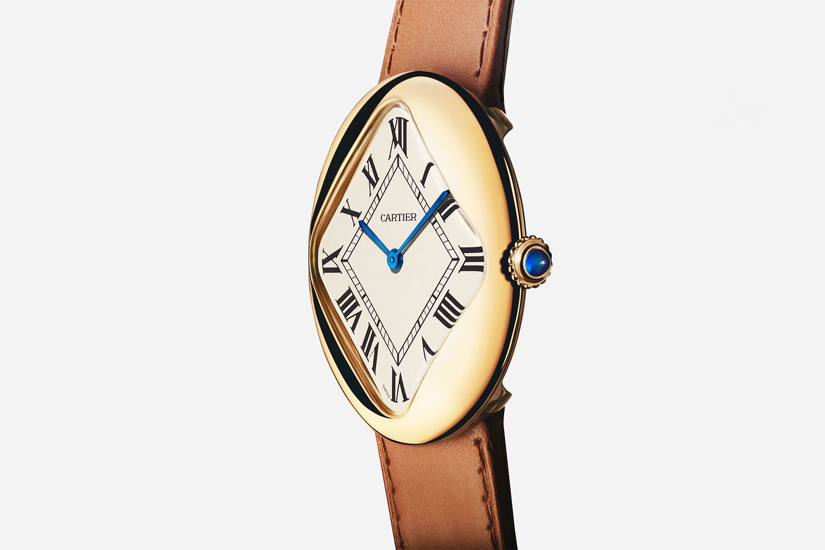 Cartier Pebble-Shaped Watch Timepiece Release Images WGPB0003 Launch