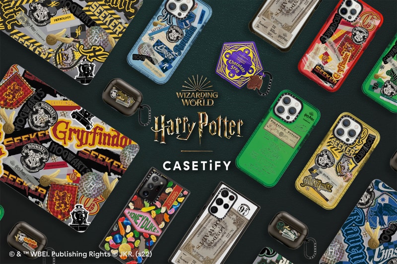 Harry Potter Casetify Collaboration iPhone Samsung Galaxy Cases AirPods Covers Release Info