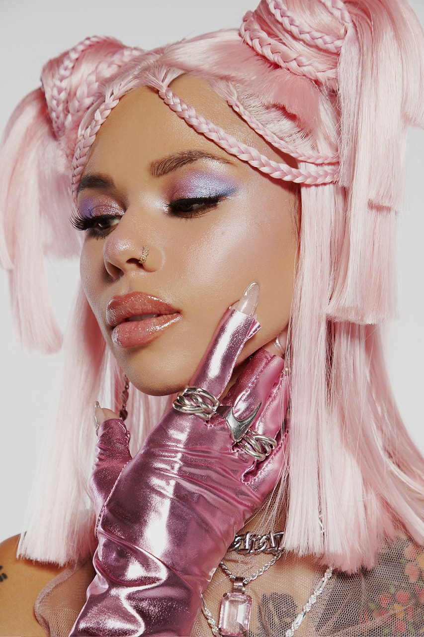 colourpop snitchery makeup collaboration tiktok youtube influencer cosplay lipstick eyeshadow blush