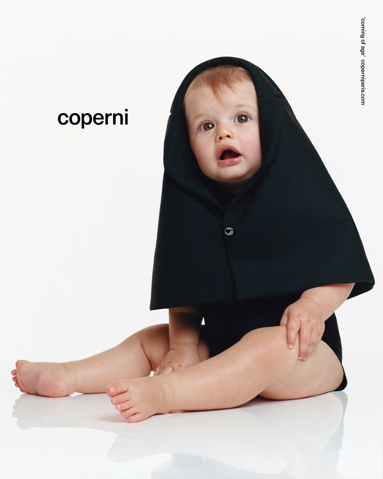 Coperni Fall Winter Campaign Swipe Bag Babies Coming of Age Images