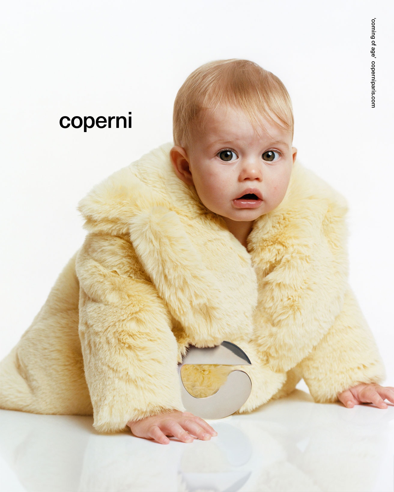 Coperni Fall Winter Campaign Swipe Bag Babies Coming of Age Images